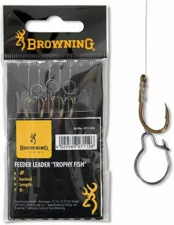 Browning Feeder Trophy Fish Vorfachhaken Größe 12