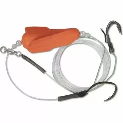 Black Cat Dead Bait Rig 2,0 M 2 Haken 8/0+4/0