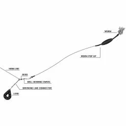 Black Cat Worm Pop Up Rig 80 Cm Hakengröße 2/0 9 Black Cat Worm Pop Up Rig 80 Cm Hakengröße 2/0 -Angelruten Verkaufsladen Black Cat Worm Pop Up 0 80m 5 1280x1280