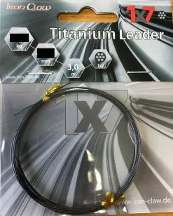 Iron Claw Titanium Leader 1X7 0,36 Mm 9 Kg 3 Meter