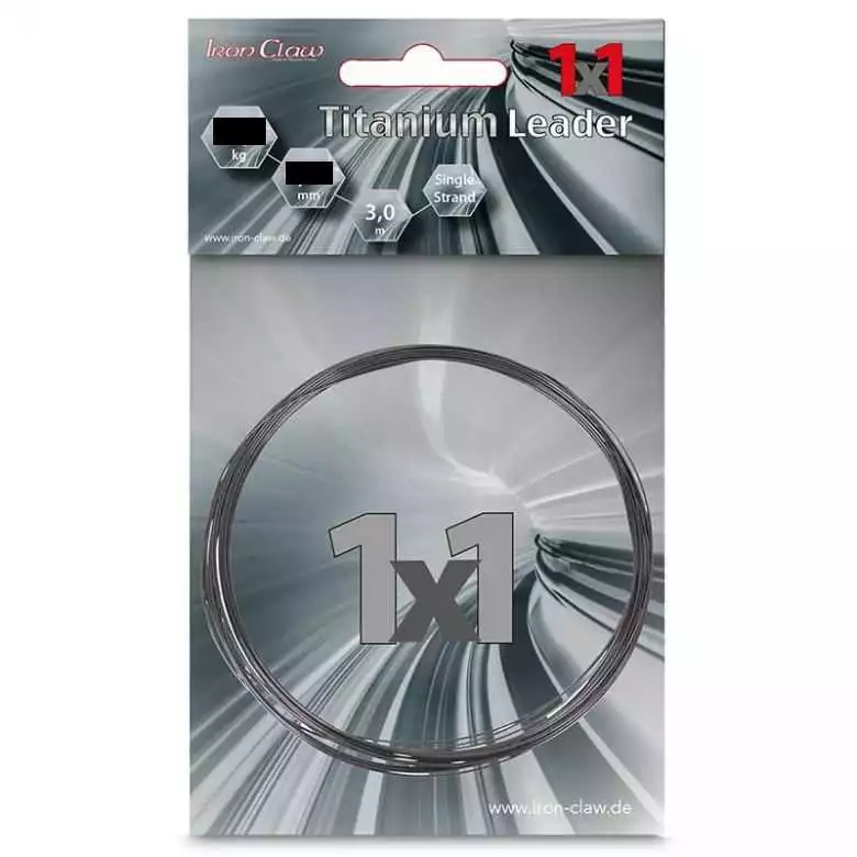Iron Claw Titanium Leader 1X1 0,36 Mm 15 Kg 3 Meter 1 Iron Claw Titanium Leader 1X1 0,36 Mm 15 Kg 3 Meter
