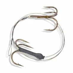 Sänger 1 X 7 Stahlvorfach Mit Zwei Drillingen Größe 2 Tragkraft 12 Kg 50 Cm