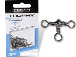 Zebco Trophy Kreuzwirbel Größe 8 10 Stück